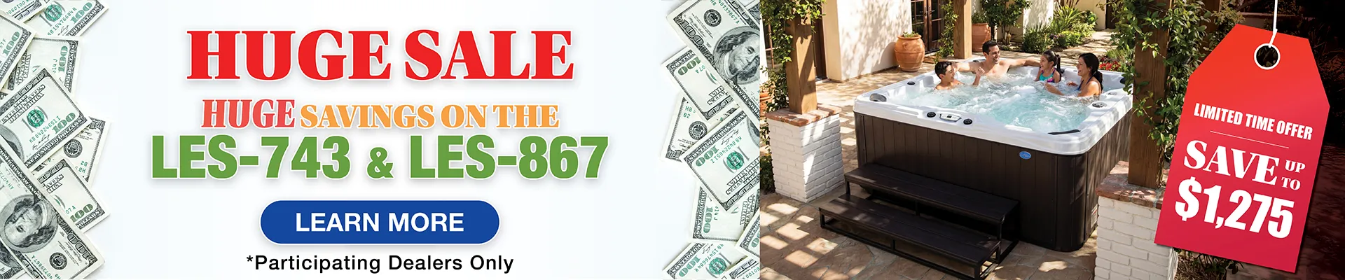 Calspas hot tub being used in a family setting - Gresham